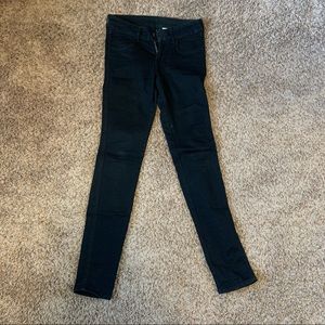 H&M Black Skinny Low Waist Jeans
